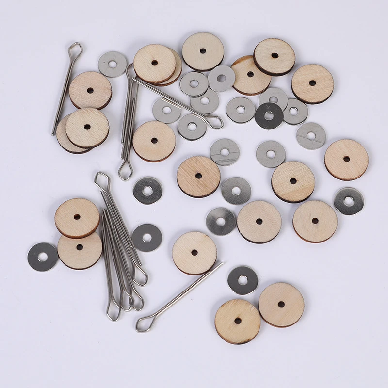 泰迪熊关节配件DIY木质 亚克力材质可旋转钉梢关节小熊接合栓