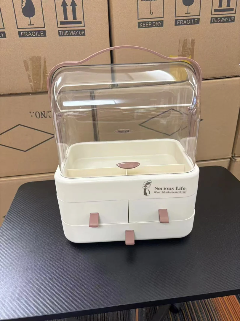 网红同款化妆箱收纳柜子