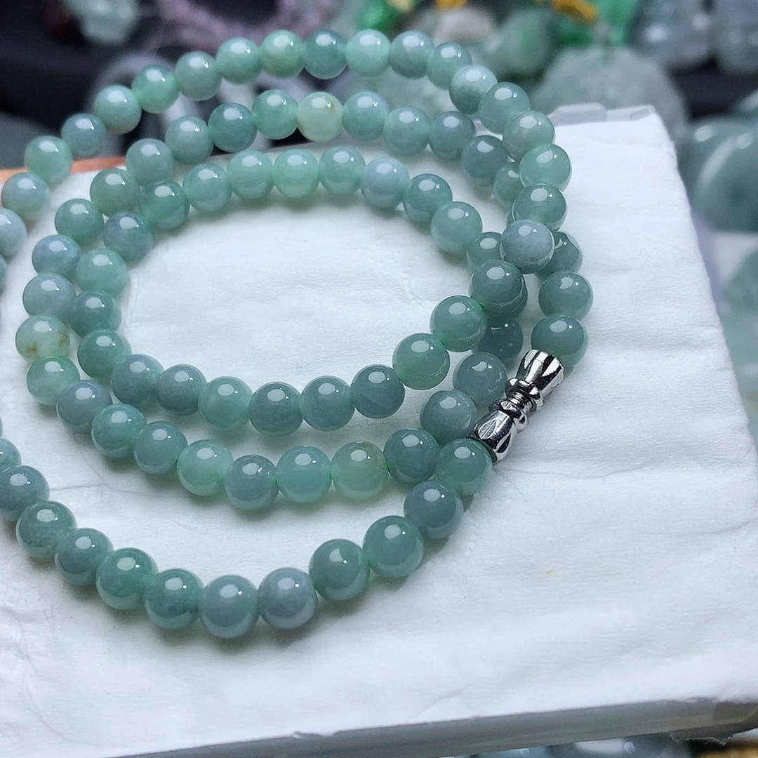 翡翠未镶嵌颈饰601