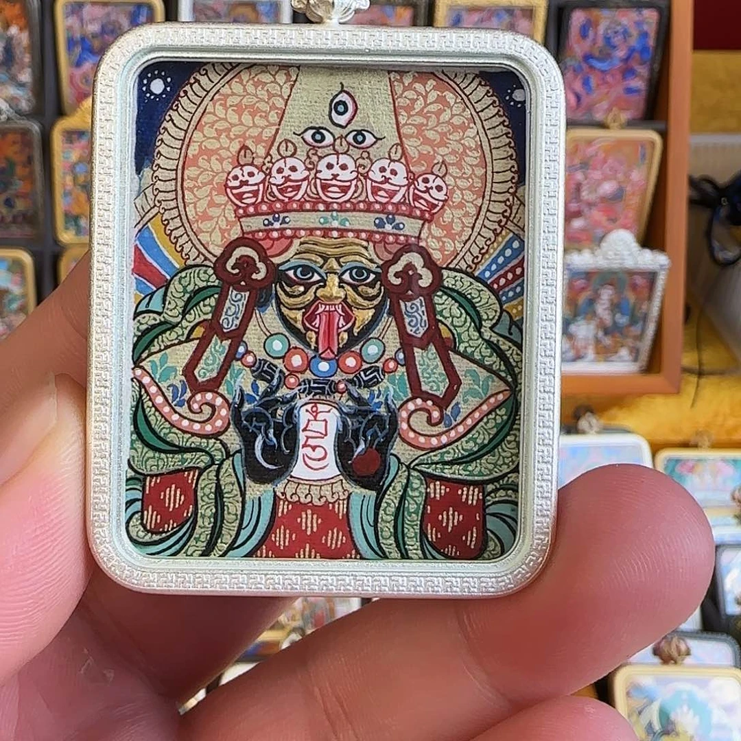 吊坠热贡扎基拉姆唐卡！清货！