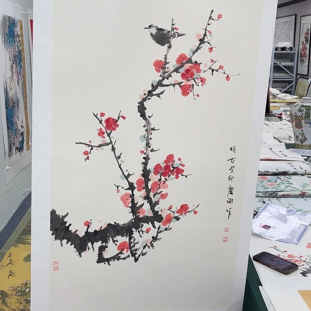 国画宣纸国画纯手绘作品