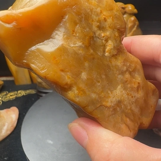 我***己昌化石昌化田黄原石
