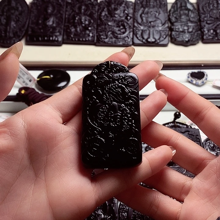 天然缅料A货貔貅牌