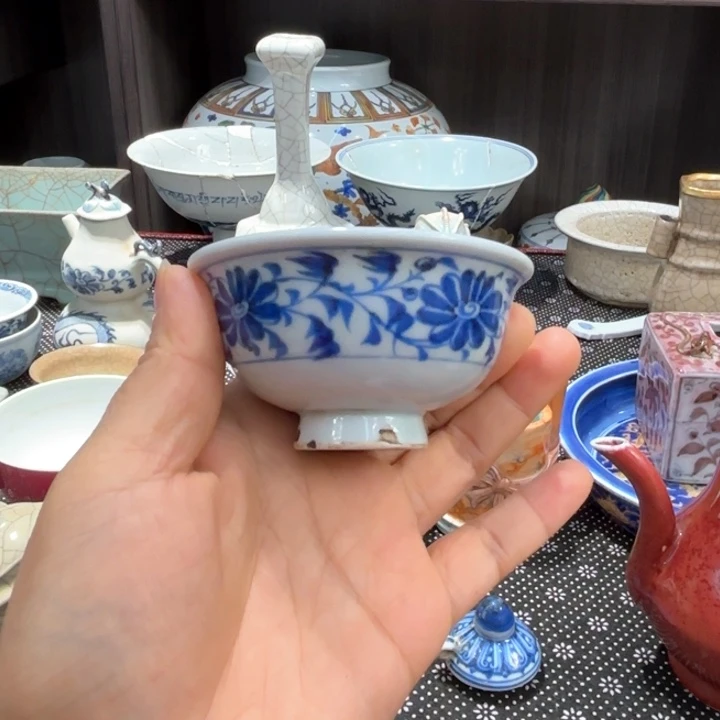 盖碗品相好就好啊