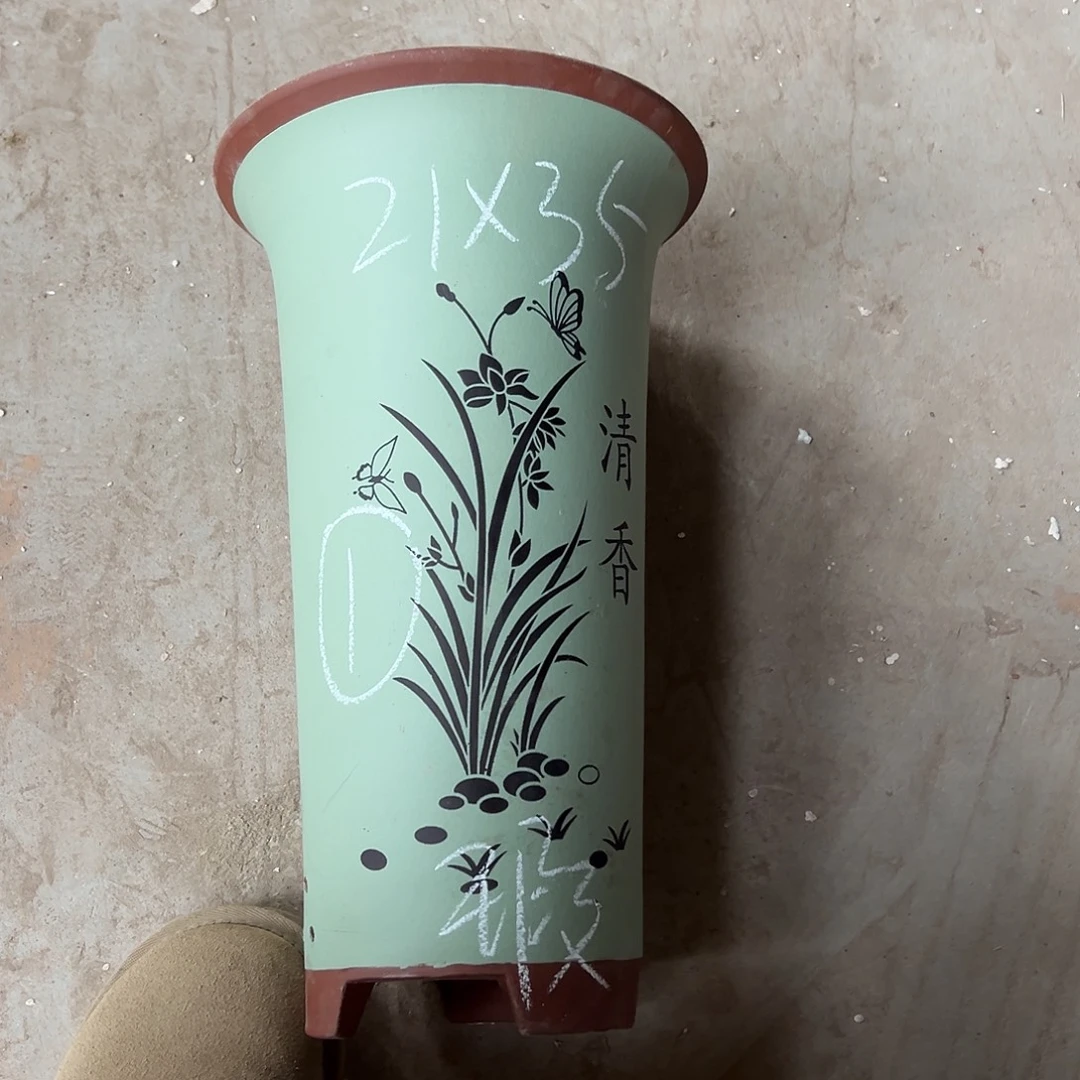 沉***。花盆紫砂宜兴紫砂花盆源头