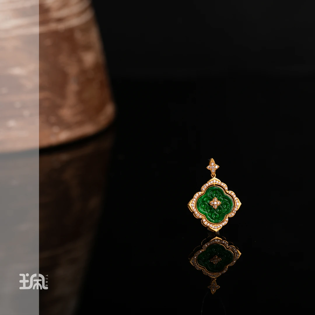 [灵昔]翡翠吊坠不含链YPB25121501多样性发其一（Y）