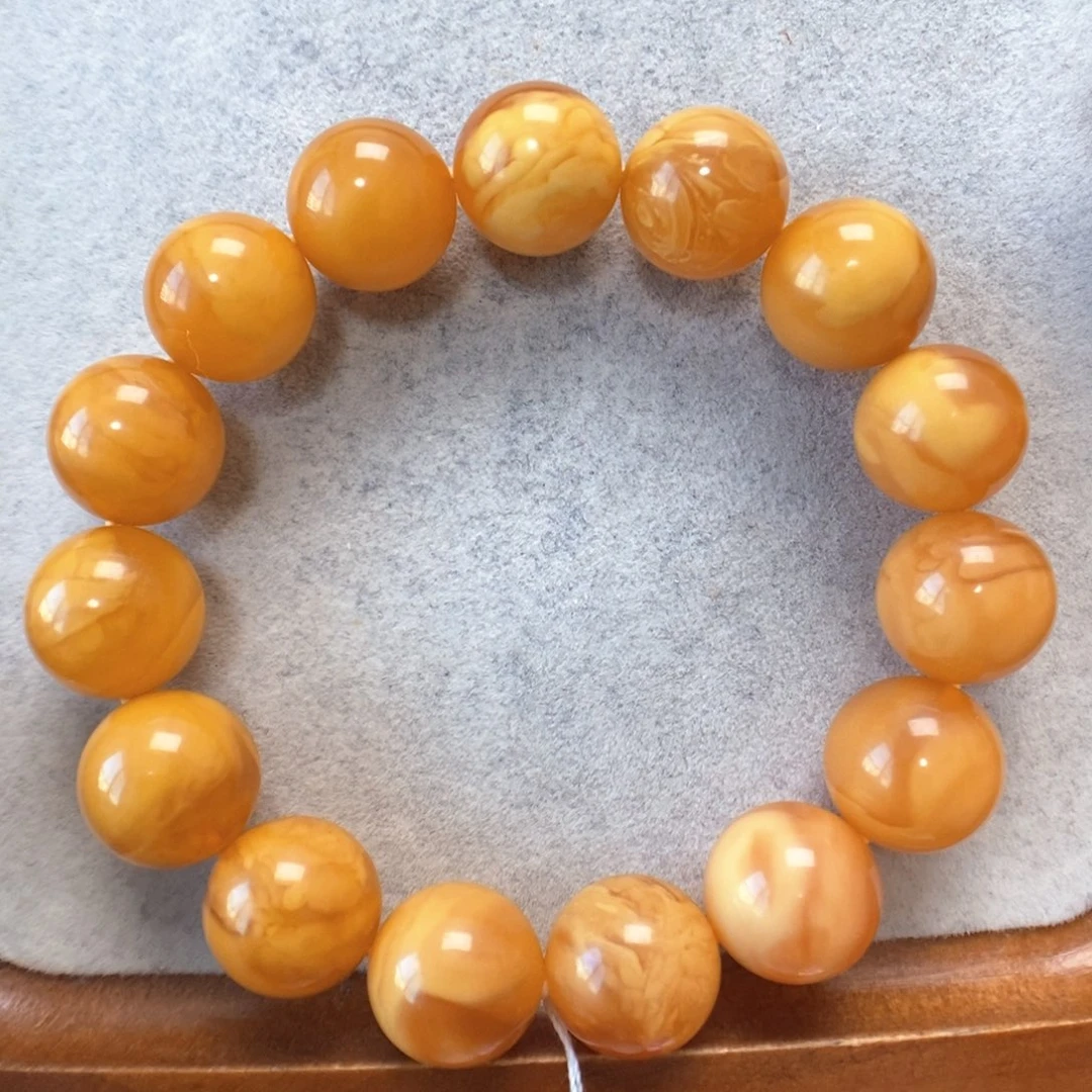 蜜蜡未镶嵌手串蜜蜡