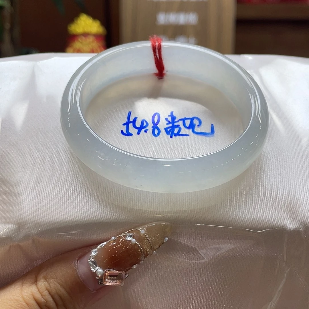 翡翠未镶嵌手镯36号