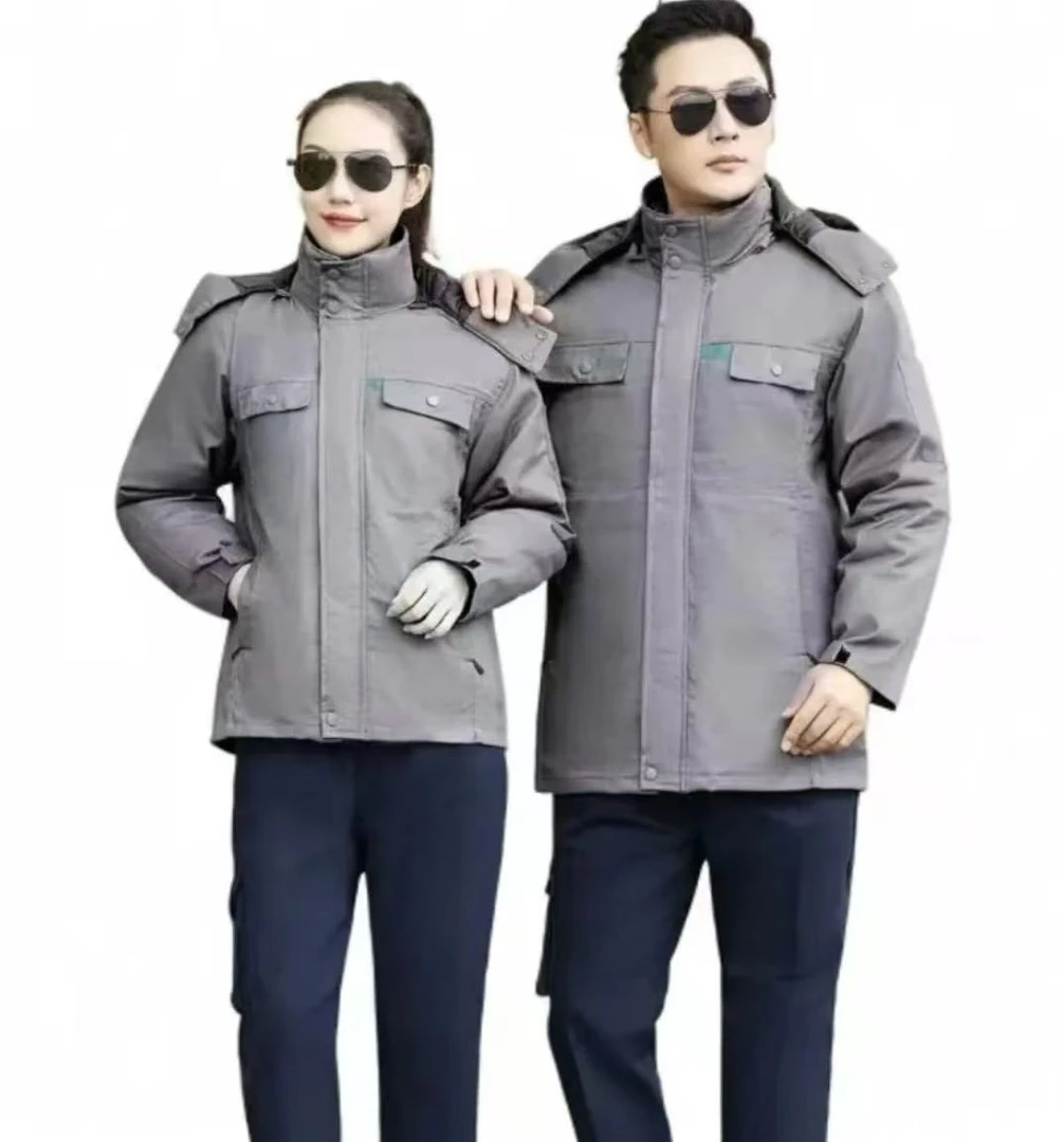 纯棉加厚大棉袄棉服冬季保暖防寒耐磨耐穿中长款