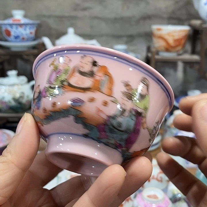 摆件景德镇陶瓷博物室收藏家