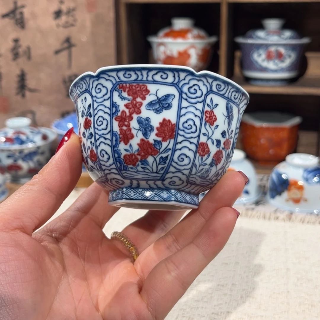 陶杯子景德镇陶瓷主人杯