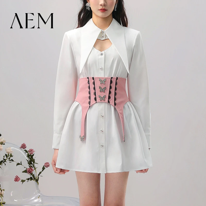 【现货】AEM 秋季法式瑞丽风梦幻风时尚套装收腰西域风 CM700548AC