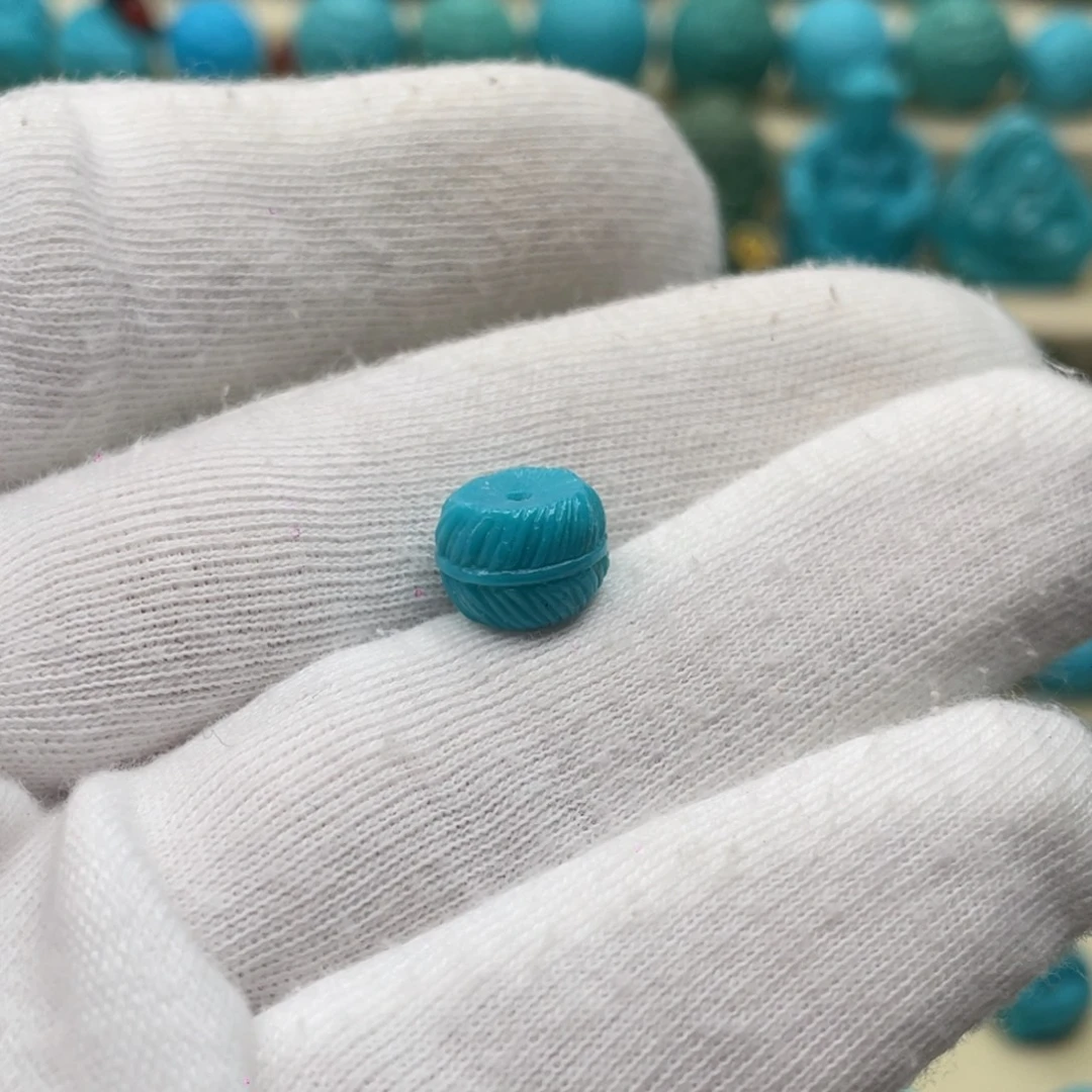 绿松石未镶嵌颈饰卡10-7