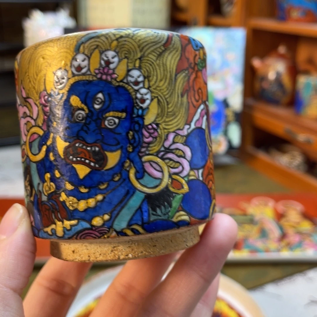 大黑天匣钵志野杯杯