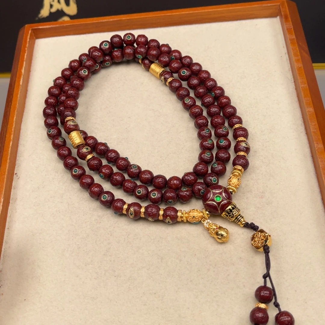 狄***生凤眼菩提吊坠凤眼