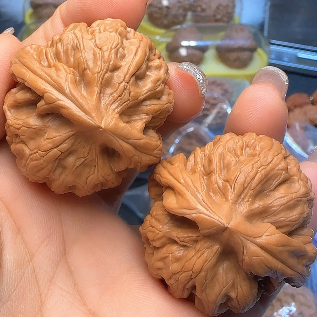 吊坠文玩核桃41红锦鲤