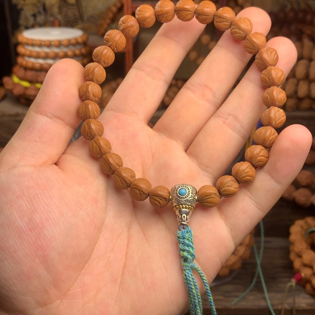 桃核吊坠G****.10玉龙脊 龙纹桃核