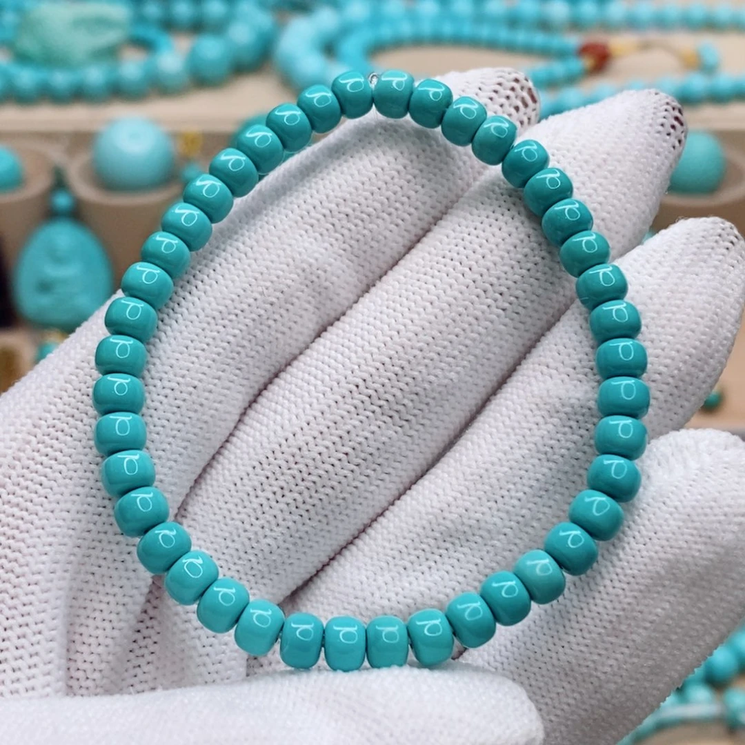 绿松石未镶嵌珠宝奇石5mm