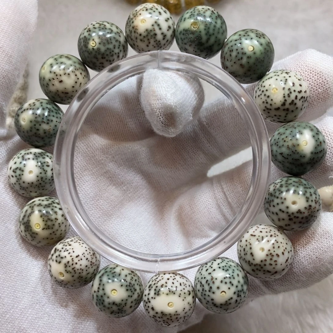 星月菩提手串瑞**森青花瓷15圆