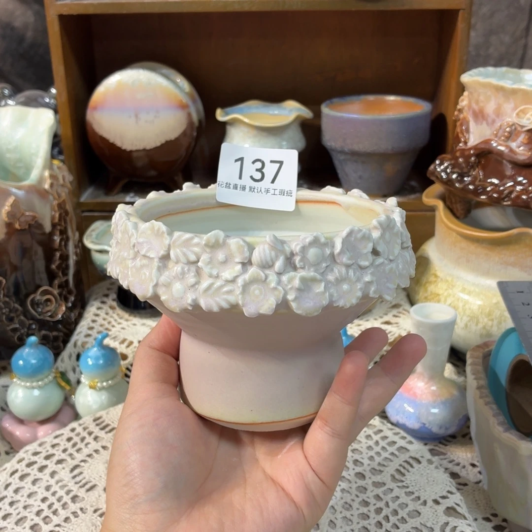 景德镇陶瓷花盆花盆