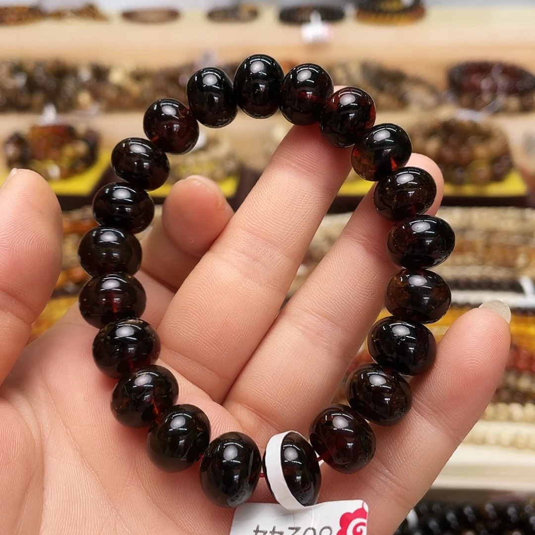 未镶嵌颈饰琥珀十二