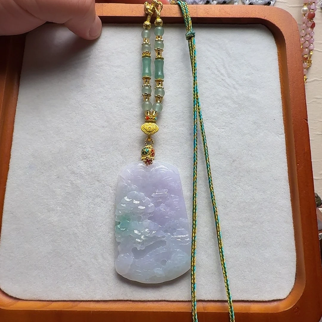 吊坠(赠链)合金翡翠