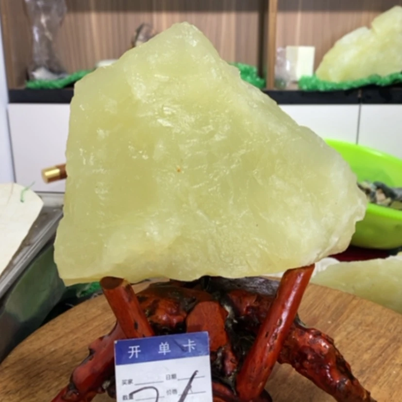 【闪购商品】蛇纹石玉珠宝奇石未镶嵌