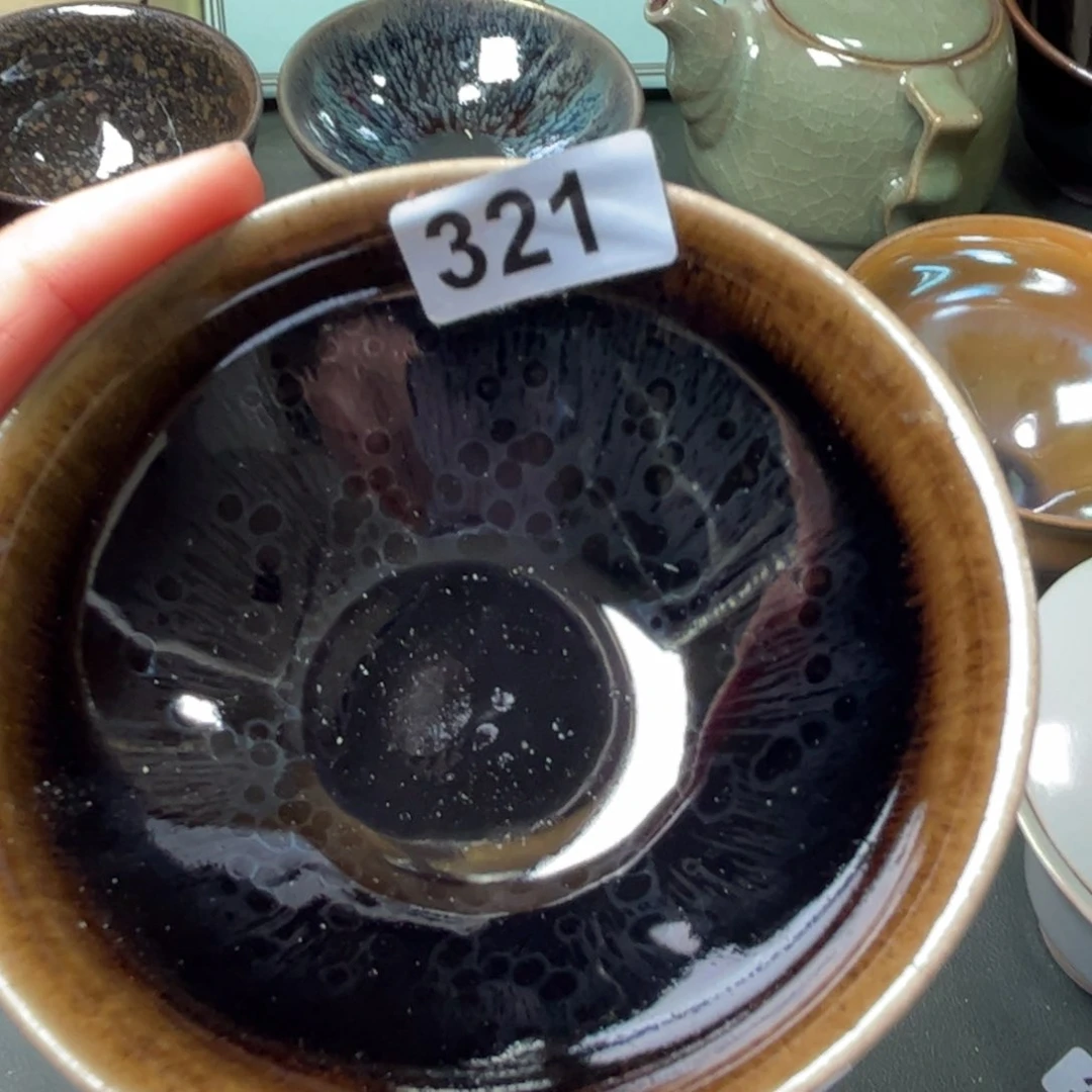 茶盏全手工原矿原釉建盏