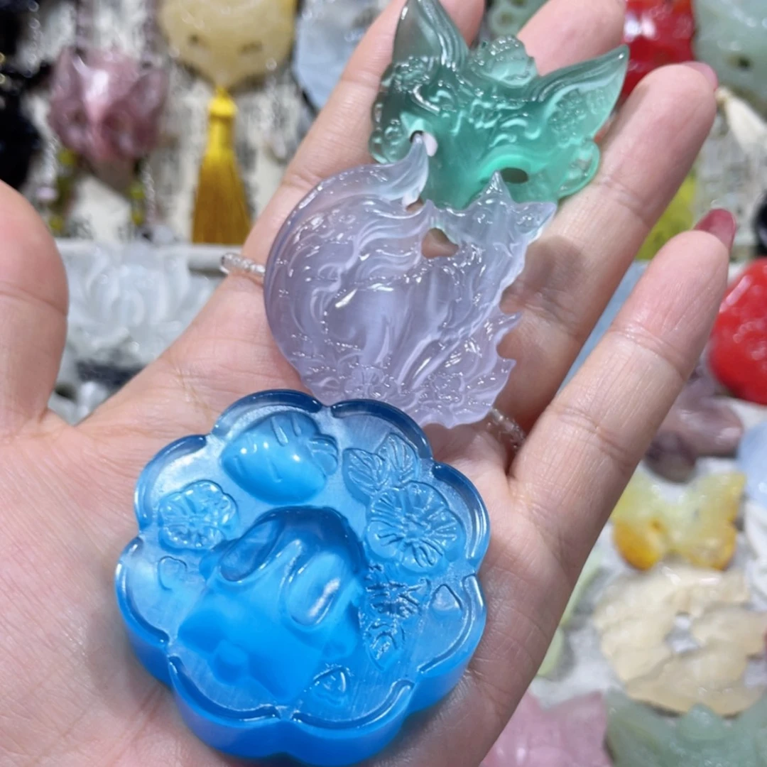 【闪购商品】未镶嵌岫玉颈饰是****?84吊坠