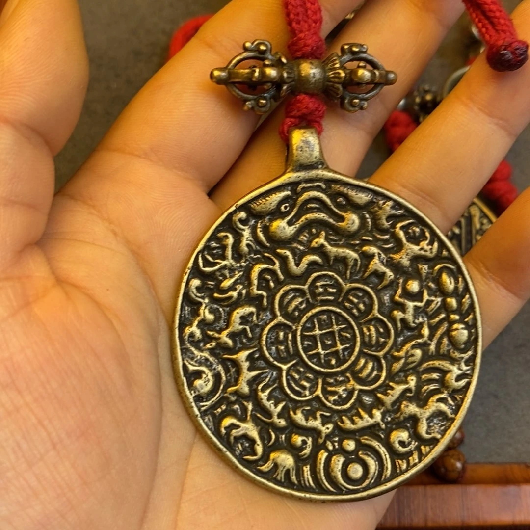 【闪购商品】泥塑半**章藏传牌子，