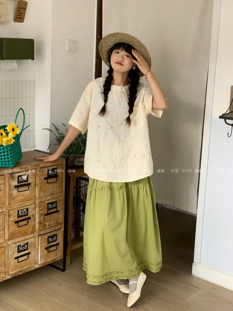 叨叨推荐款 MX#15818#圆领衬衫 FL
