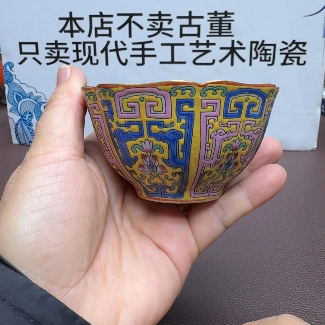 景德镇手工手绘展示