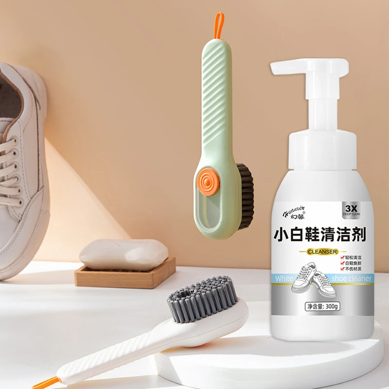 幻馨小白鞋清洁剂家用去渍泡沫型<300g*4瓶>