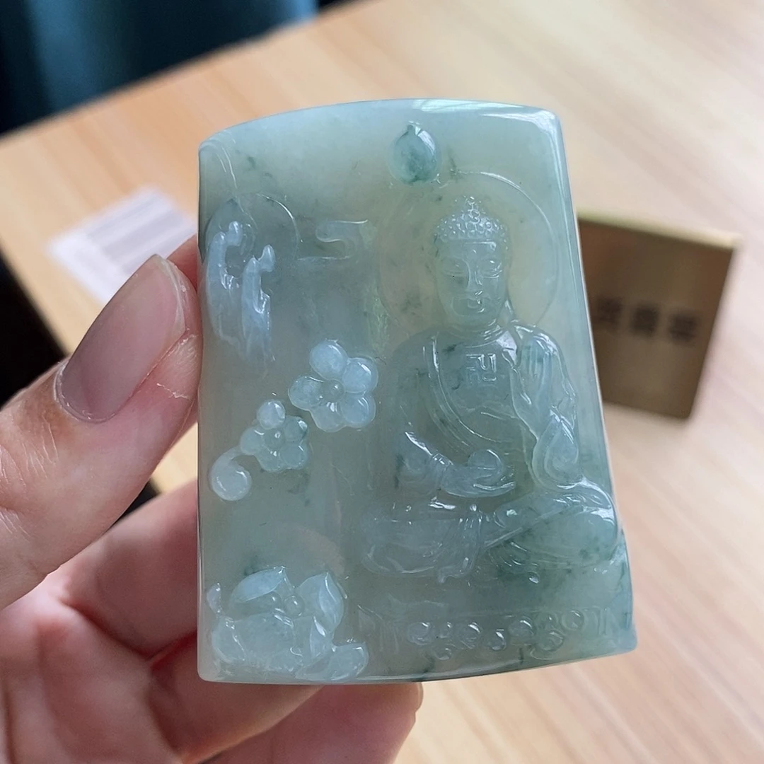 【闪购商品】颈饰未镶嵌翡翠天然缅甸A货翡翠