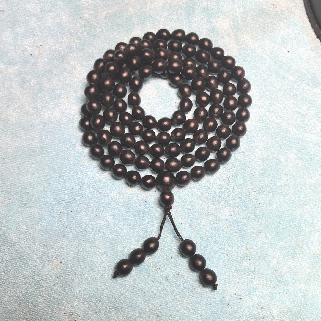 纯天然稀有小尺寸卡无打磨8-11mm无患子108念珠早课记数珠鬼见愁