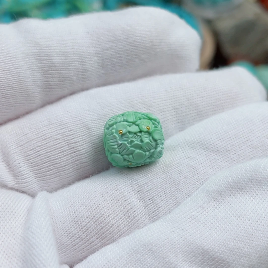 绿松石珠宝奇石未镶嵌菲****⁵