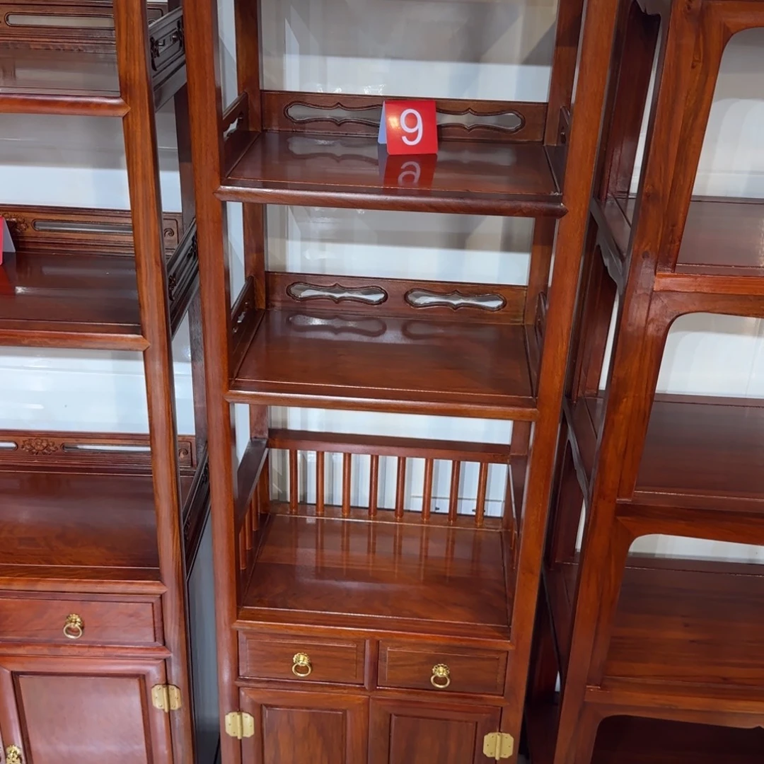 成套家具花梨木类刚果花梨48✖️32高154书柜