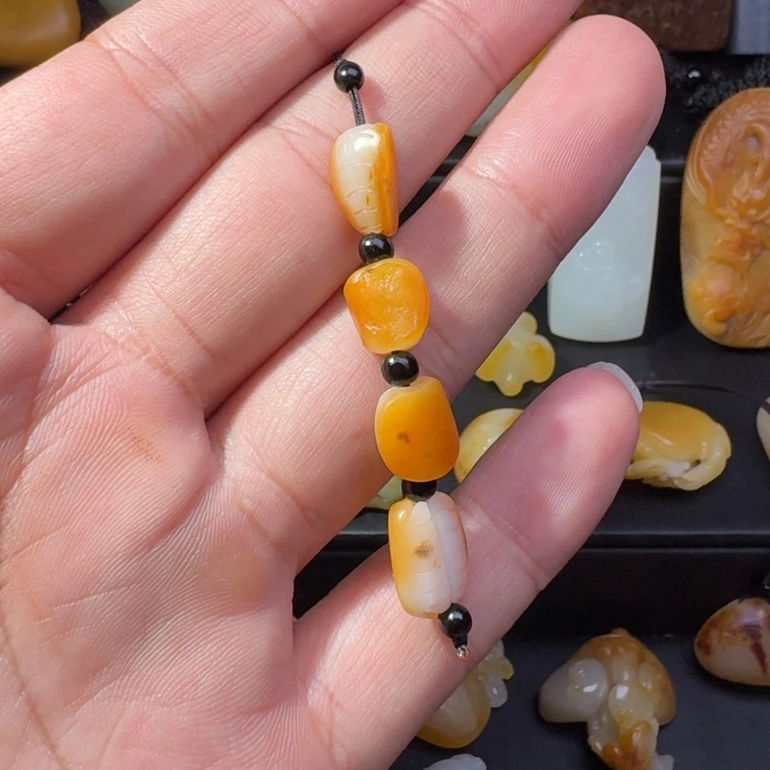 和田玉未镶嵌吊坠(不含链)