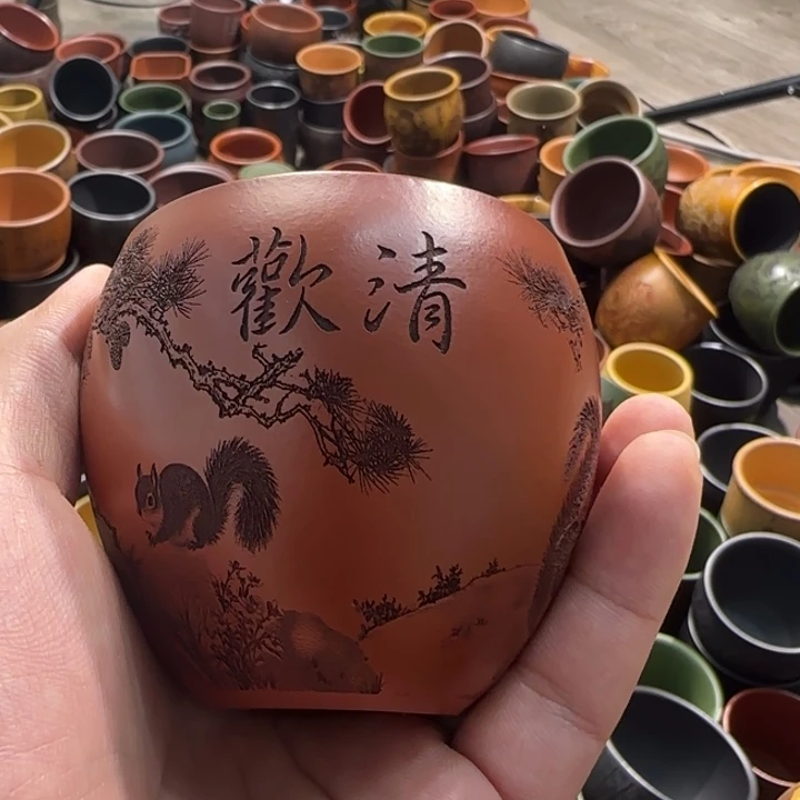 茶杯紫砂全手工制作工艺