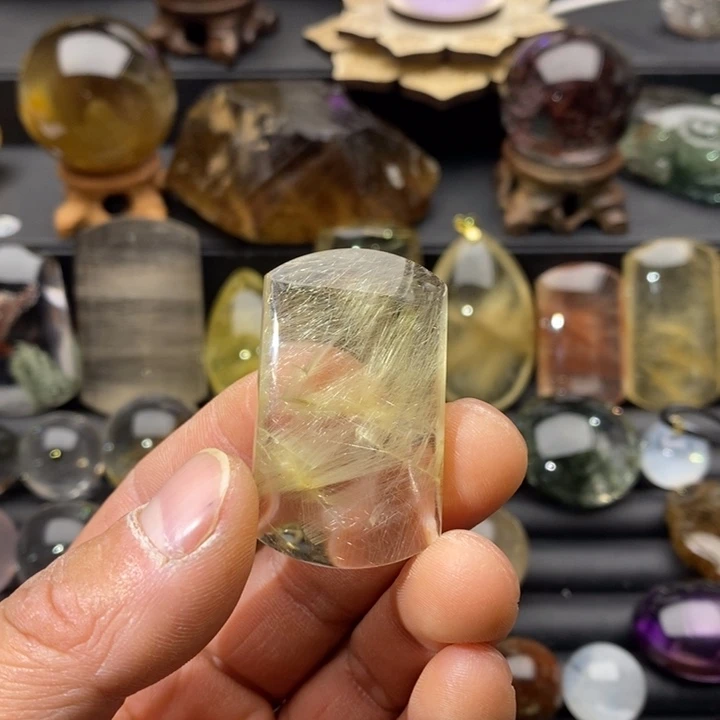 水晶蝴蝶发牌子未镶嵌水*月