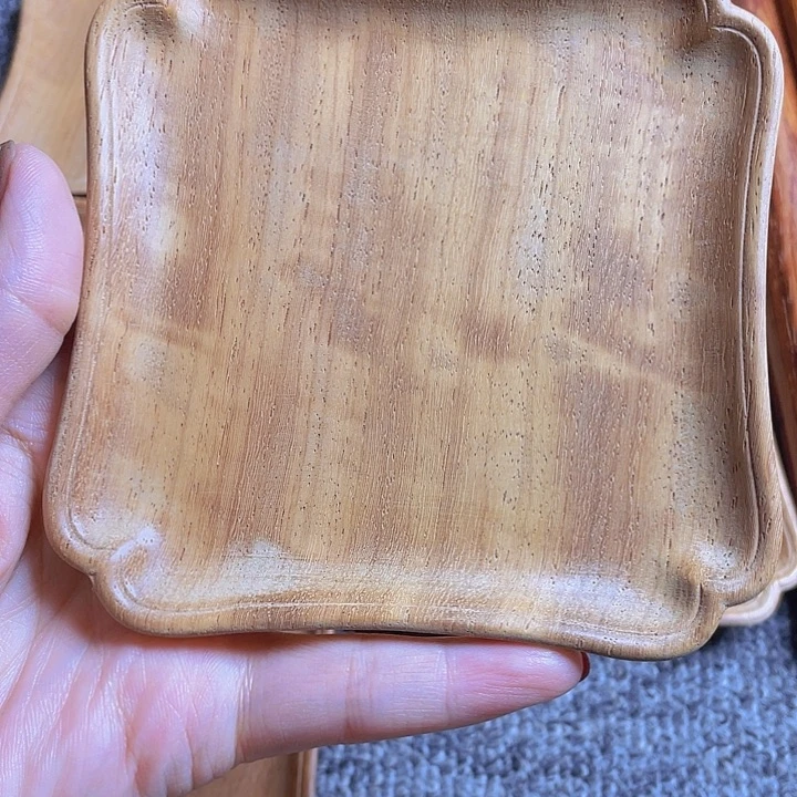 木缅甸花梨茶杯垫一个