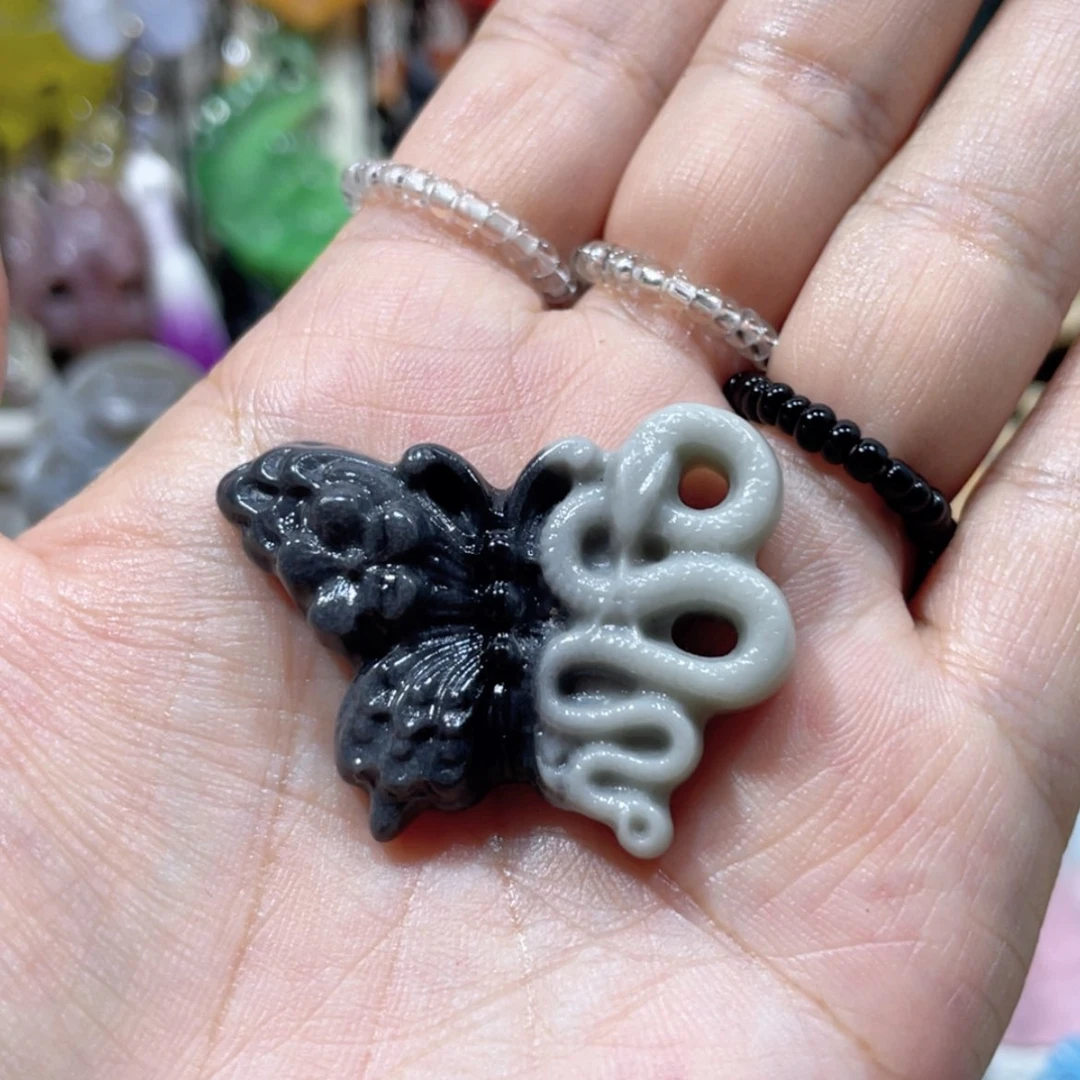 【闪购商品】未镶嵌岫玉颈饰49吊坠