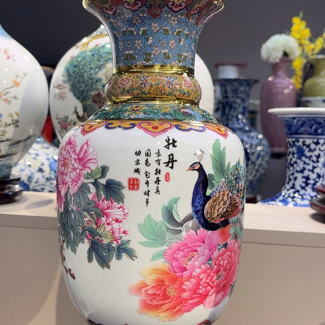 正***明陶景德镇陶瓷33公分