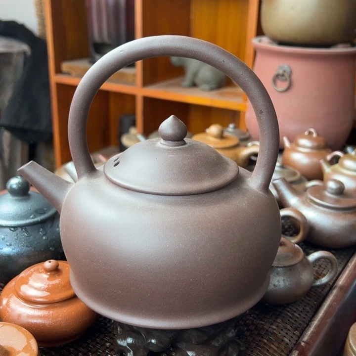 紫砂茶壶蒼*子紫砂壶提梁壶壶