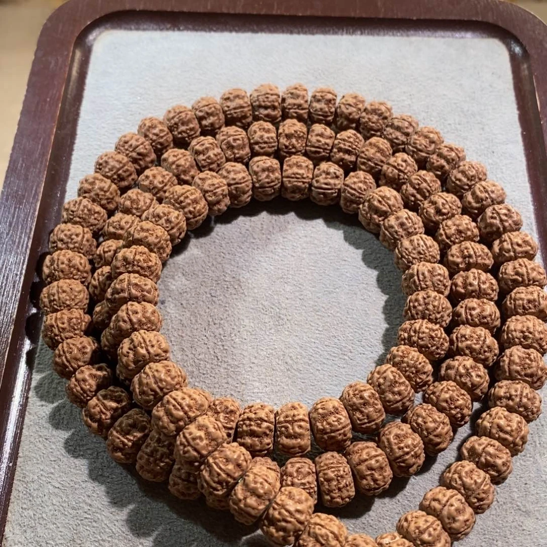 金刚菩提吊坠藏切梅花脖挂001