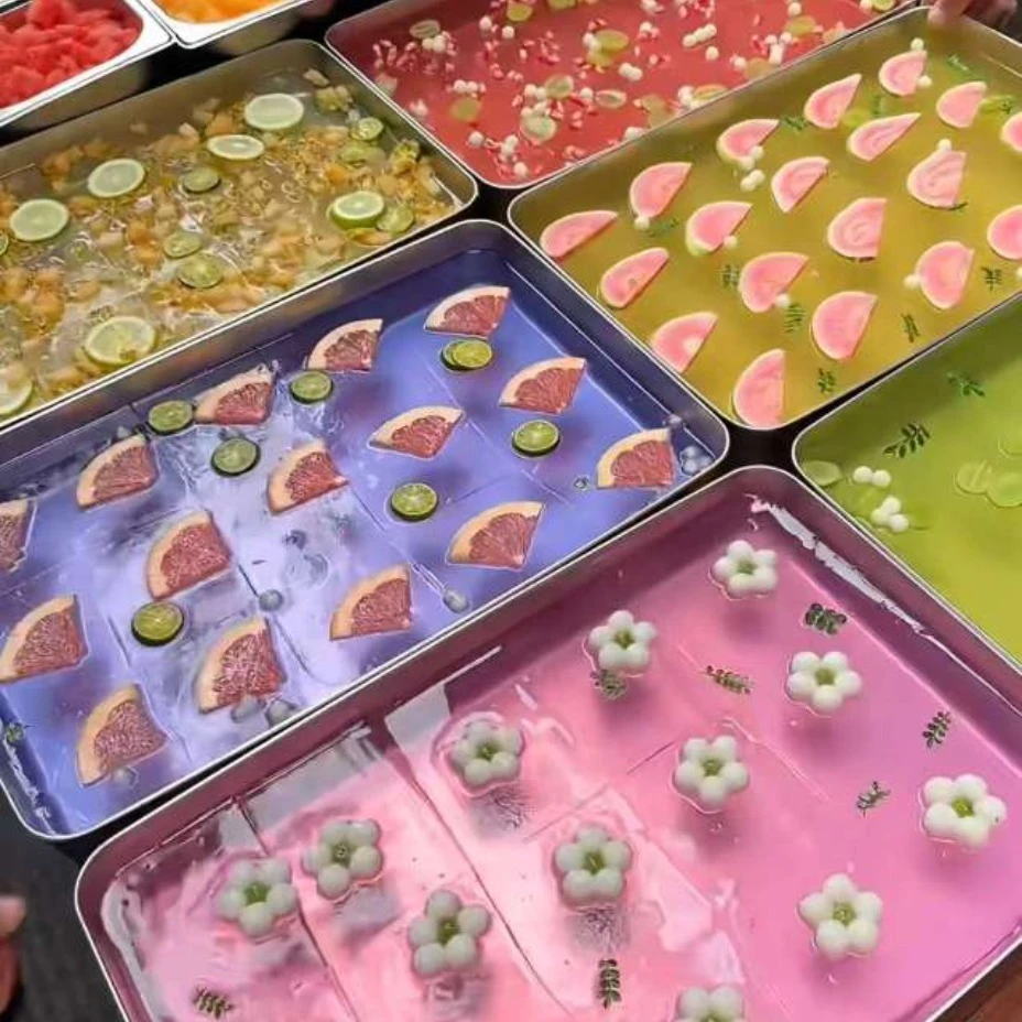 食品级316不锈钢备菜盘厨房生腌食品专用长方形带盖不锈钢盘子