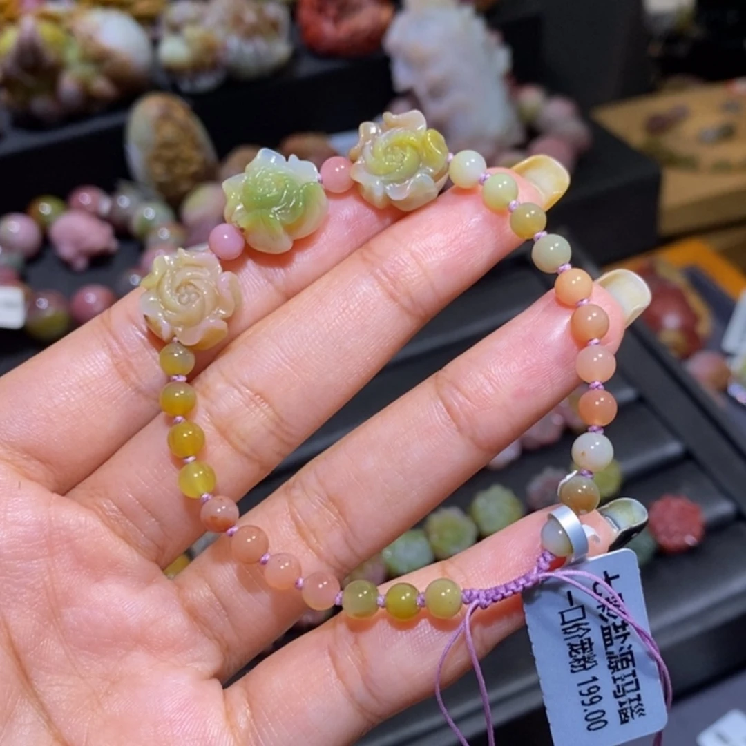 【闪购商品】未镶嵌手链玛瑙/玉髓盐源玛瑙