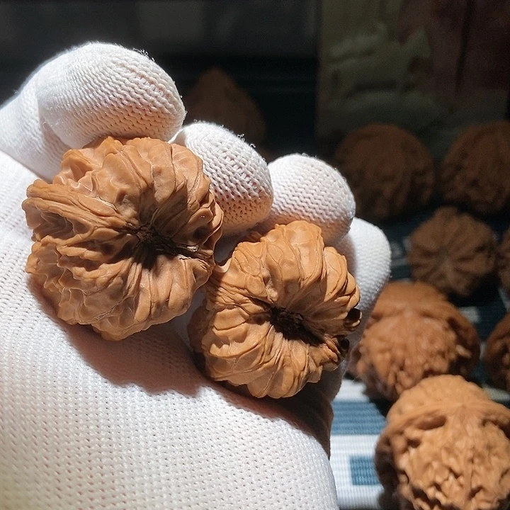 陈***谕吊坠文玩核桃凹底元宝全品