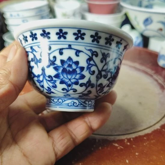 竜***曜茶盏全手工制作的瓷器