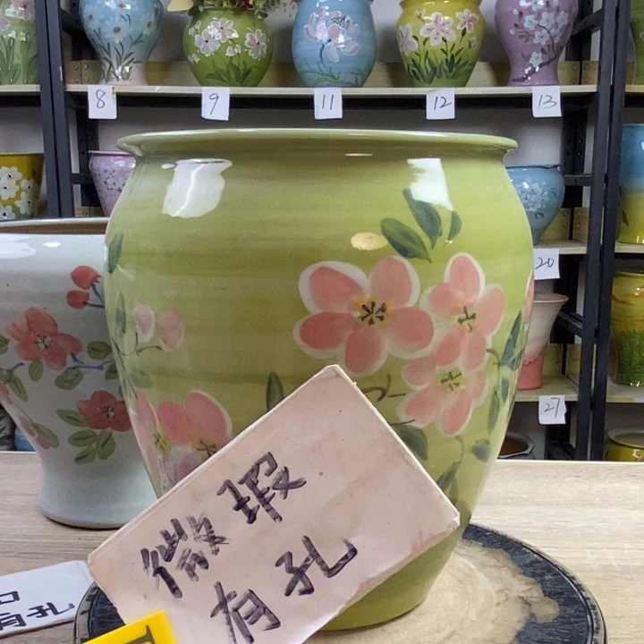 景德镇高温陶瓷花盆